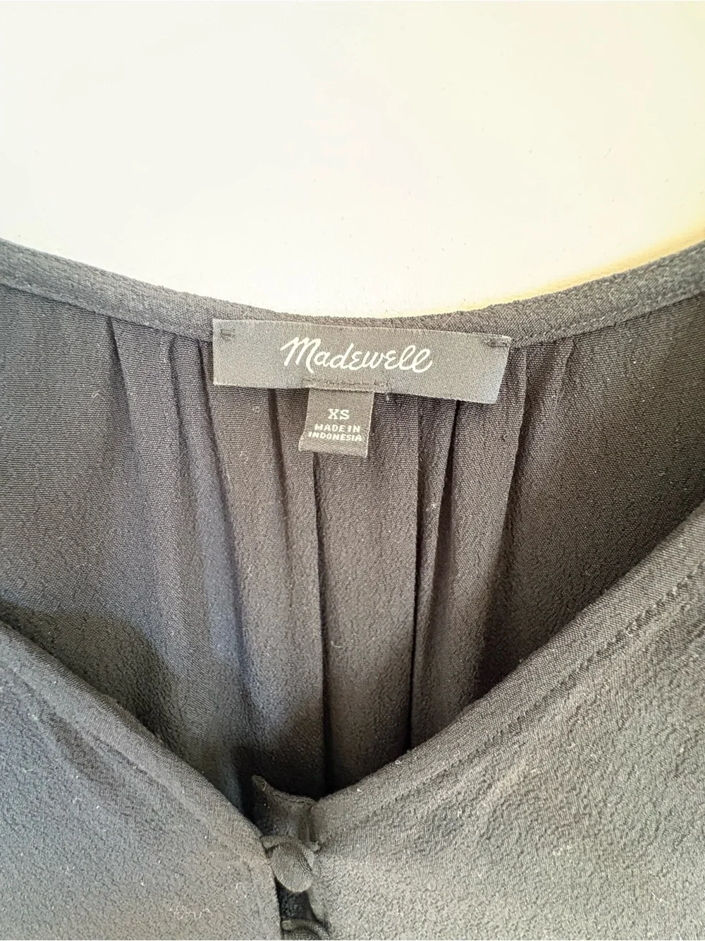 Madewell lightweight black